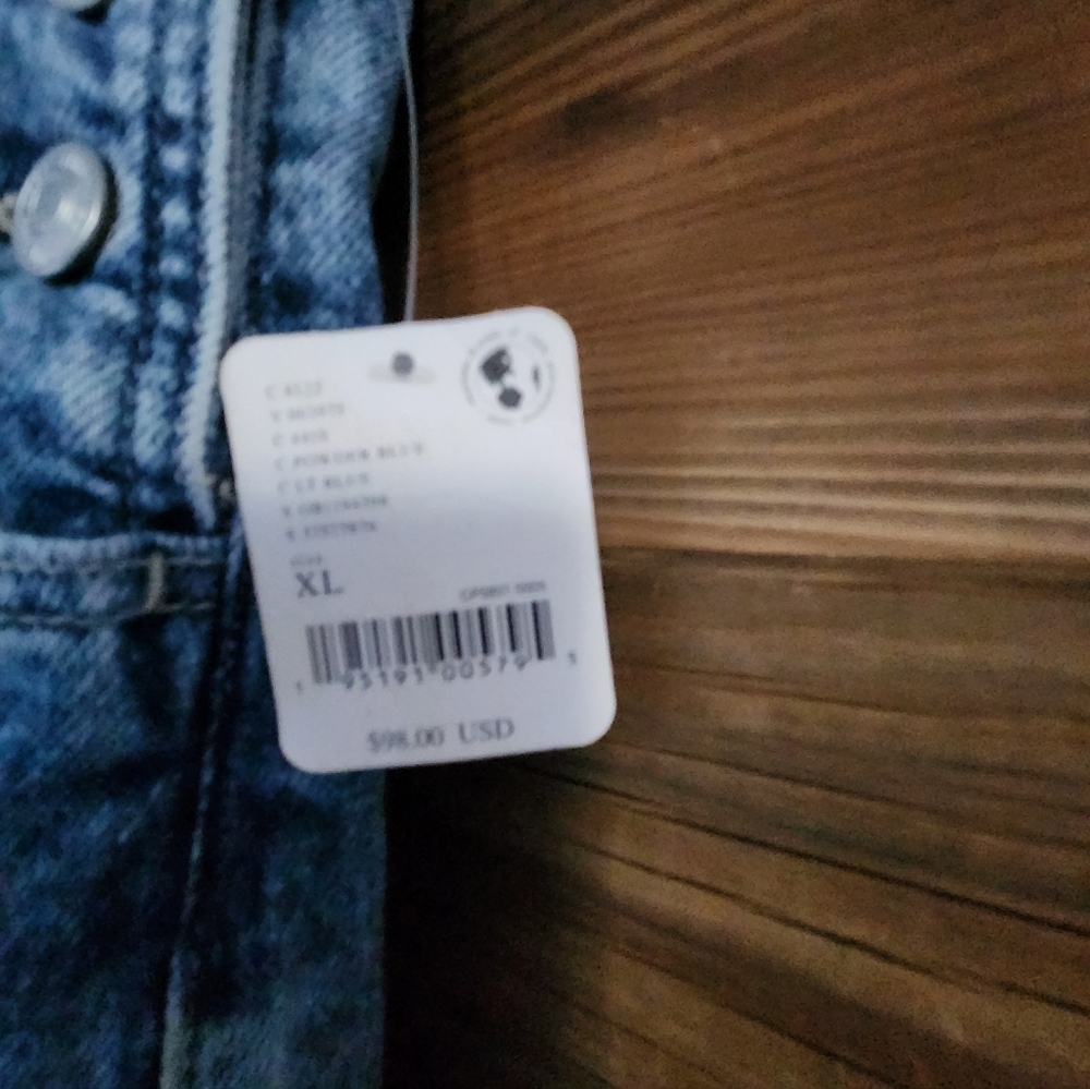 NWT We The Free Ziggy Denim Overalls Shop All We The Free Size XL - Picture 6 of 8
